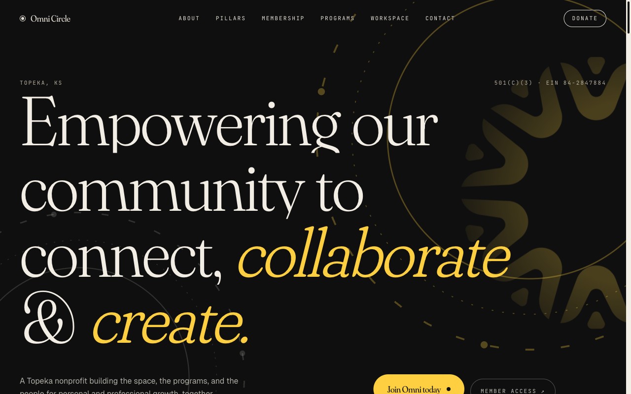 OmniCircle website screenshot
